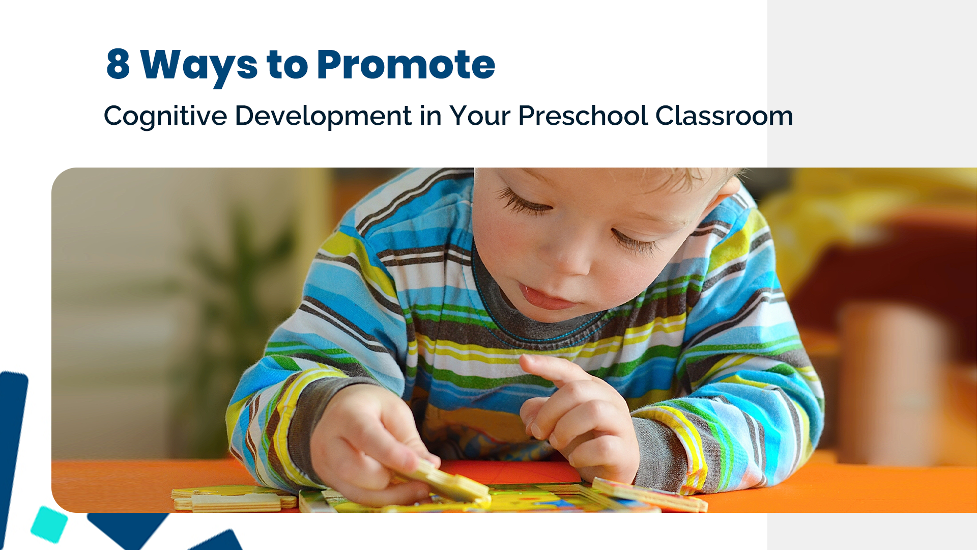 Cognitive development shop in the classroom